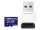 Samsung Flash-Card inkl. USB-Adapter PRO Plus MB-MD128KB - microSDXC UHS-I - 128 GB